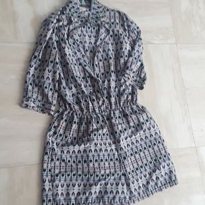 Plus shorts romper